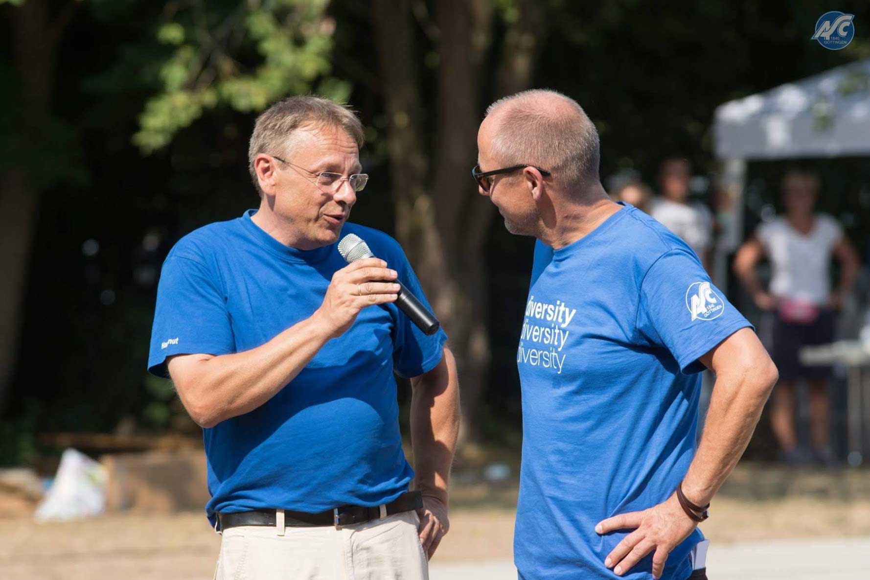 Hartmut Stöpler (links) und Jörg Schnitzerling (rechts)